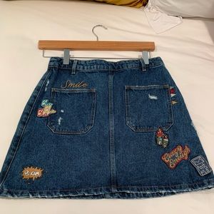 Zara Jean Patchwork Skirt
